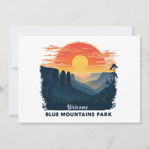 Welcome to Blue Mountains National Australian Park Invitation