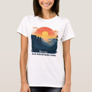 Welcome to Blue Mountains National Australian Park T-Shirt