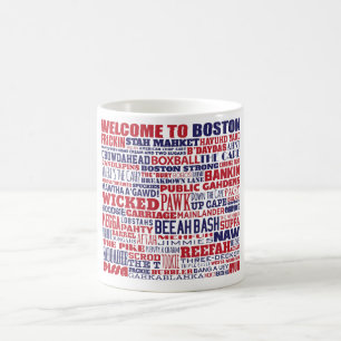 Welcome to Boston Wordle Mug