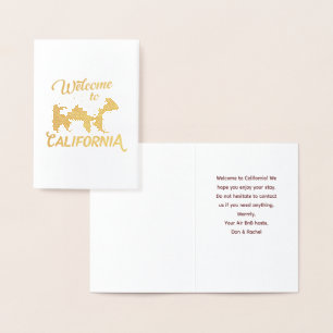 Welcome to California Bear Forest  Foil Card