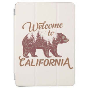 Welcome to California Bear Forest  iPad Air Cover