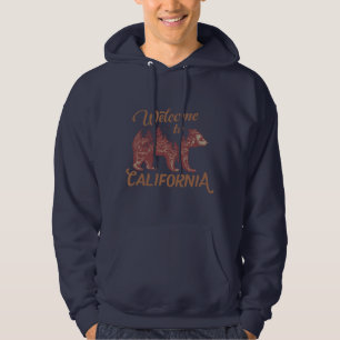 Welcome to California Bear Hoodie