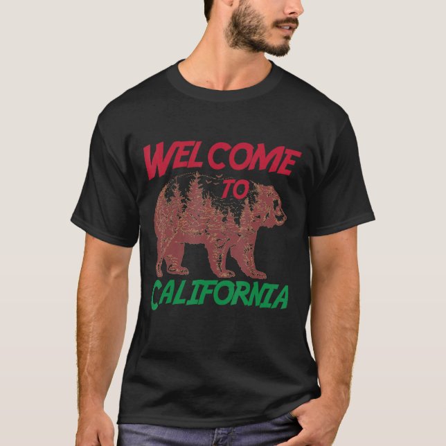 welcome to California Bear Republic Vintage Tee (Front)