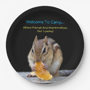 Welcome To Camp Paper Plate