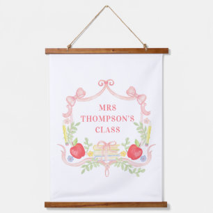 Welcome to Class   Classroom Hanging Tapestry
