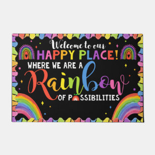 Welcome To Classroom Door Mat, Funny Teacher Gifts Doormat