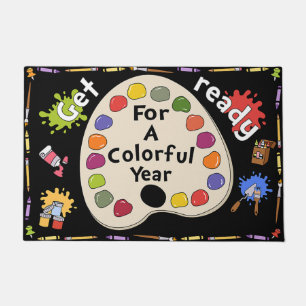 Welcome To Classroom Door Mat, Funny Teacher Gifts Doormat
