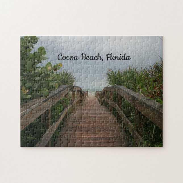 Welcome to Cocoa Beach, Florida! Jigsaw Puzzle (Horizontal)