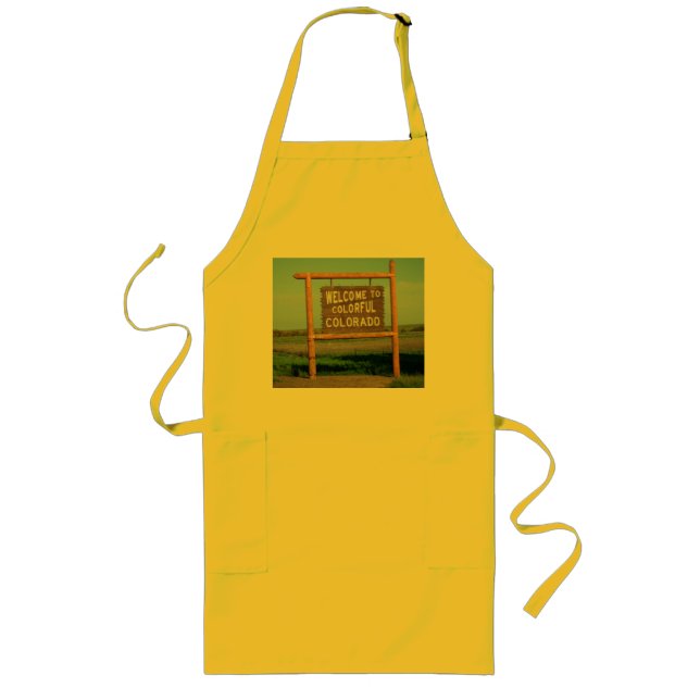 Welcome to Colourful Colorado Apron (Front)