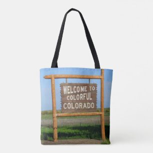 Welcome to Colourful Colorado Grocery TOTE Bag