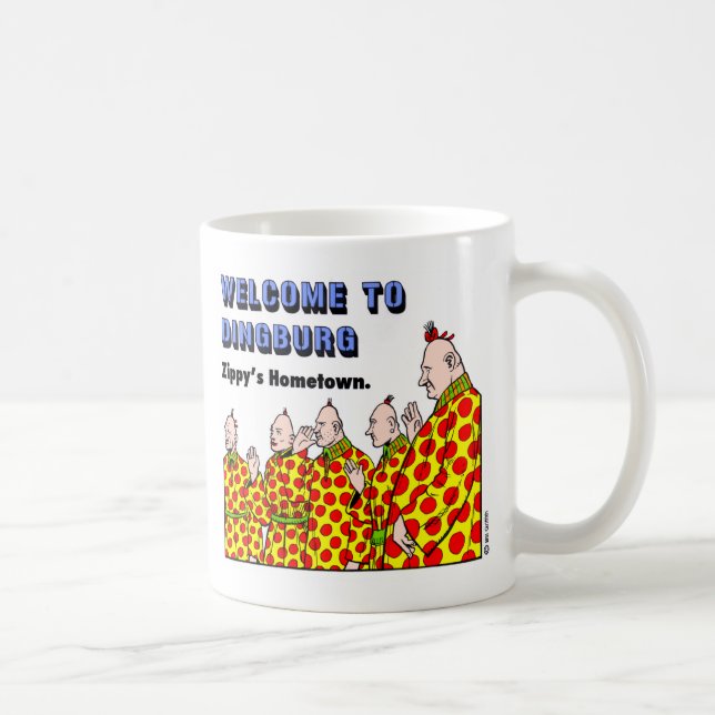 Welcome To Dingburg #1 Coffee Mug (Right)