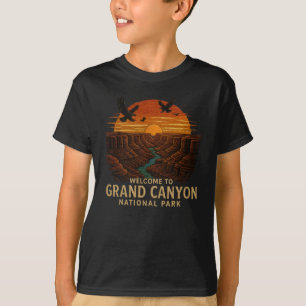 Welcome to Embroidery Grand Canyon National USA T-Shirt