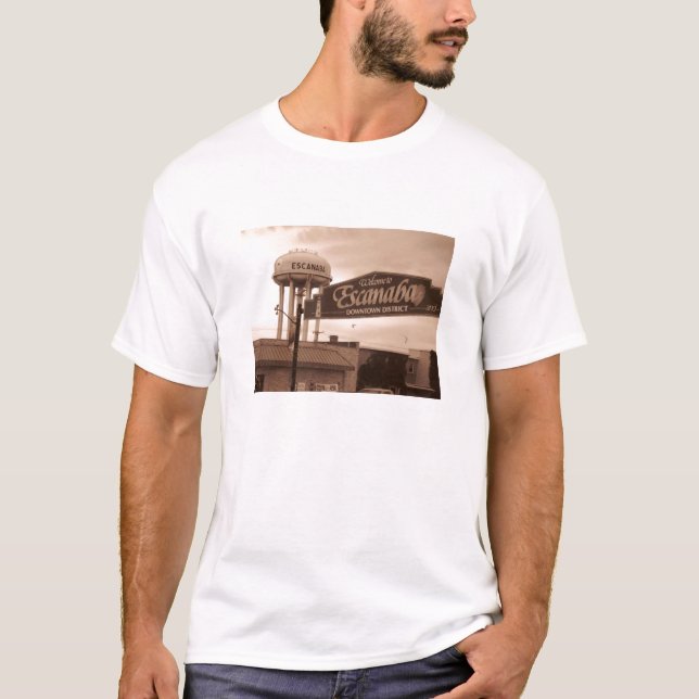 Welcome to Escanaba T-Shirt (Front)