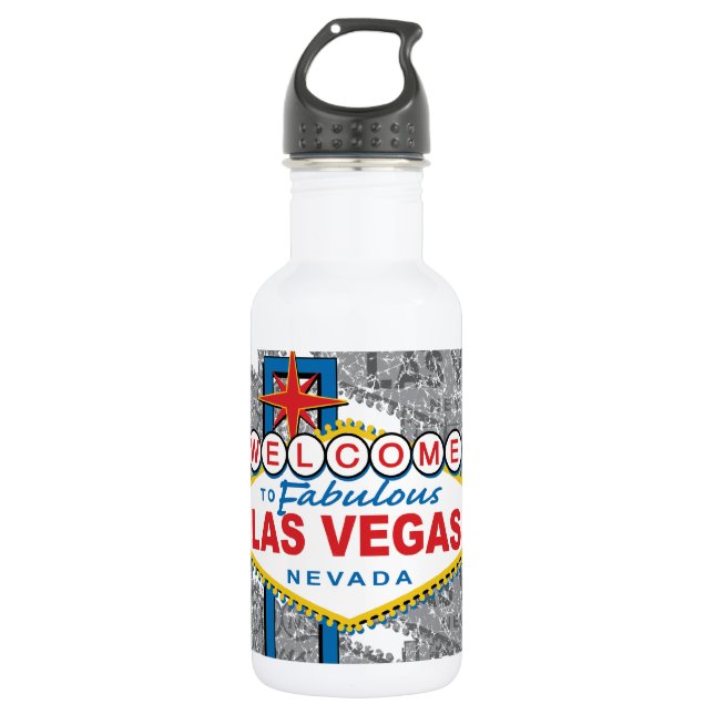 Welcome to Fabulous Las Vegas 532 Ml Water Bottle (Front)