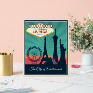 Welcome to Fabulous Las Vegas Acrylic Sign