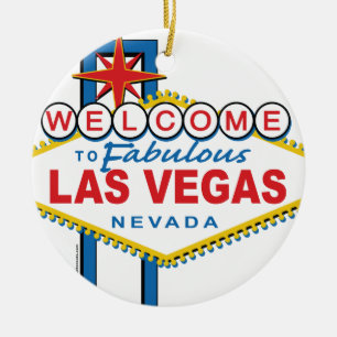 Welcome to Fabulous Las Vegas Ceramic Ornament