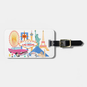 Welcome to Fabulous Las Vegas City Luggage Tag