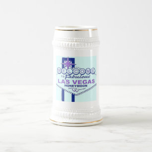 Welcome to Fabulous Las Vegas Honeymoon Beer Stein