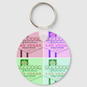 Welcome to Fabulous Las Vegas Honeymoon Keychain