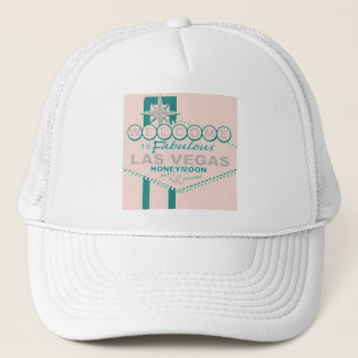 Welcome to Fabulous Las Vegas Honeymoon Trucker Hat