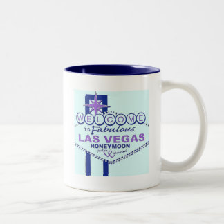 Welcome to Fabulous Las Vegas Honeymoon Two-Tone Coffee Mug