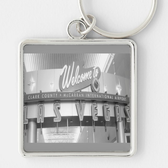 Welcome to Fabulous Las Vegas Keychain (Front)