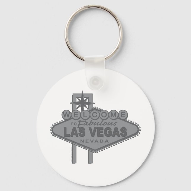 Welcome to Fabulous Las Vegas Keychain (Front)