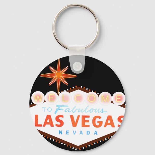 Welcome To Fabulous Las Vegas Keychain (Front)