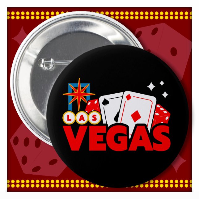 Welcome To Fabulous Las Vegas Las Vegas Sign 2 Inch Round Button (Creator Uploaded)