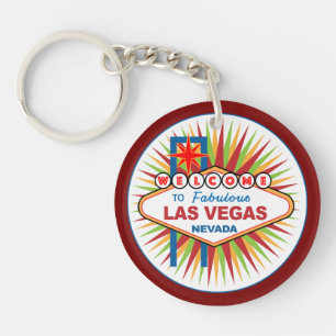 Welcome to Fabulous Las Vegas Nevada Keychain
