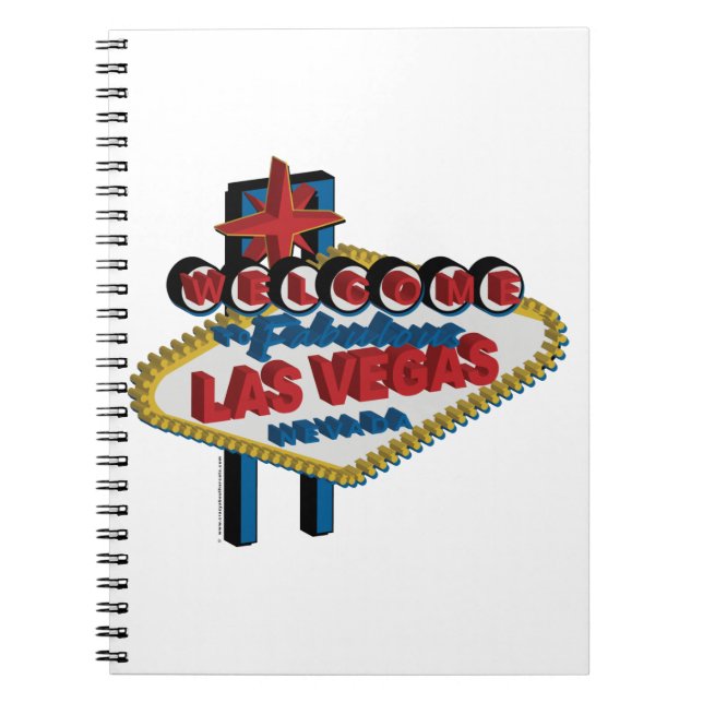 Welcome to Fabulous Las Vegas Notebook (Front)