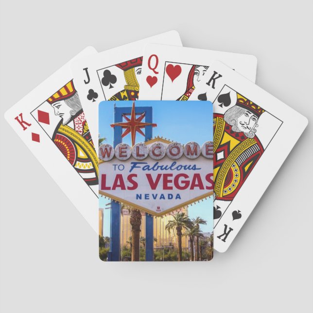 Welcome to Fabulous Las Vegas! Playing Cards (Back)