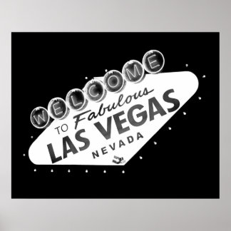 Welcome to Fabulous Las Vegas Sign Poster