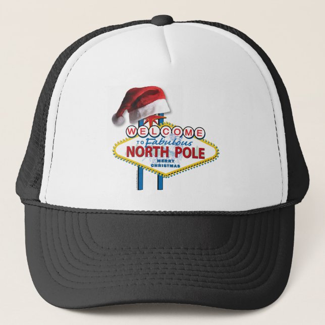 Welcome to Fabulous North Nole Trucker Hat (Front)