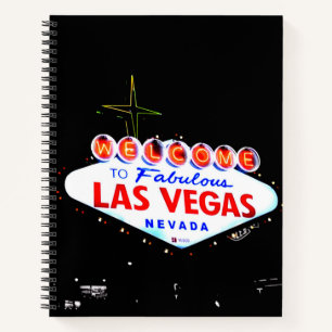 Welcome to Fabuous Las Vegas Nevada Sin City Notebook