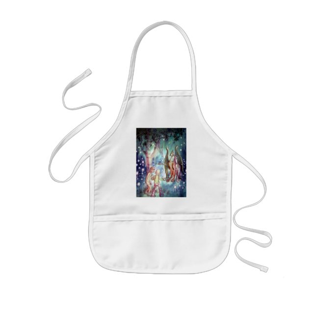 Welcome to Fairyland Kids Apron (Front)