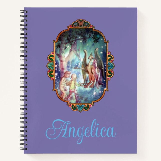 Welcome to Fairyland Personalized Notebook (Front)