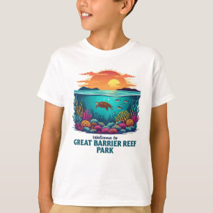 Welcome to Great Barrier Reef National Australian  T-Shirt