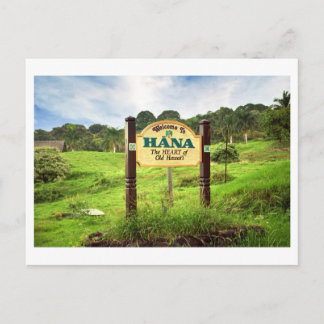 Welcome to Hana Postcard