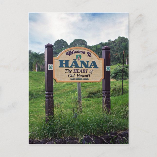 Welcome to Hana Postcard (Front)