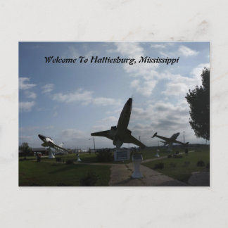 Welcome To Hattiesburg, Mississippi Postcard