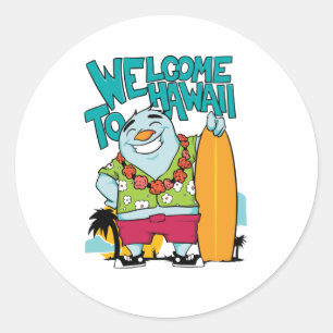 Welcome to Hawaii Classic Round Sticker