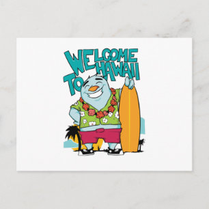 Welcome to Hawaii Postcard