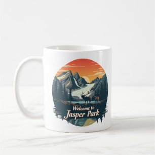 Welcome to Jasper National Canadian Park Coffee Mug