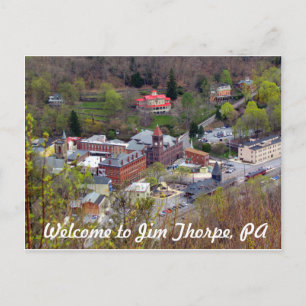 Welcome to Jim Thorpe Postcard
