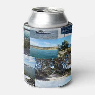 Welcome to Kangaroo Island: A Scenic Photo Collage Can Cooler