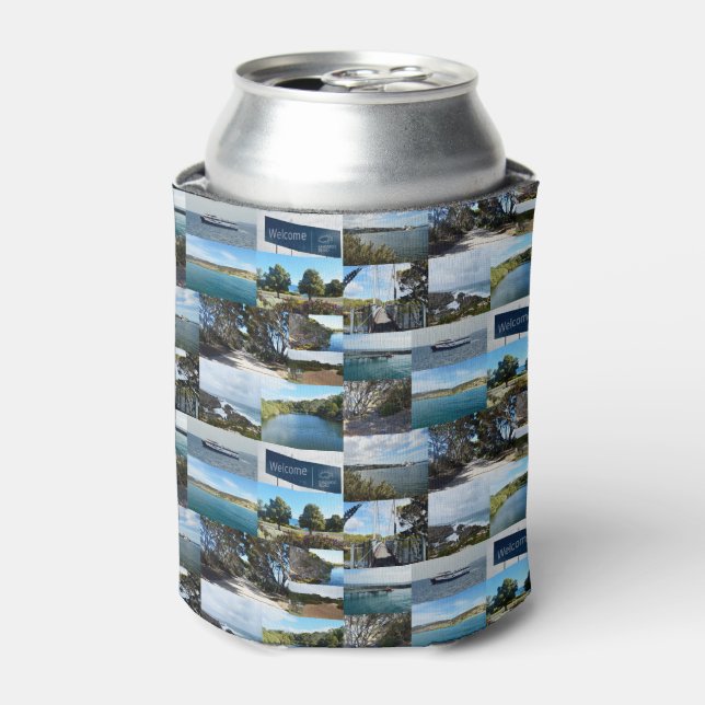 Welcome To Kangaroo Island, Australia, Can Cooler (Can Front)