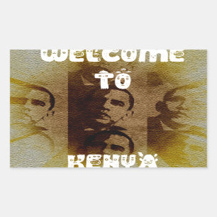 Welcome to Kenya Sticker
