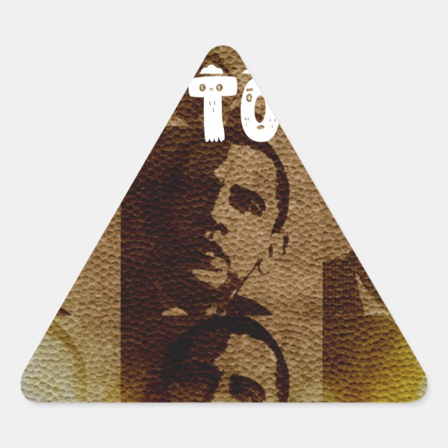 Welcome to Kenya Triangle Sticker (Front)