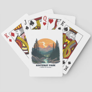 Welcome to Kootenay National Canadian Park Playing Cards